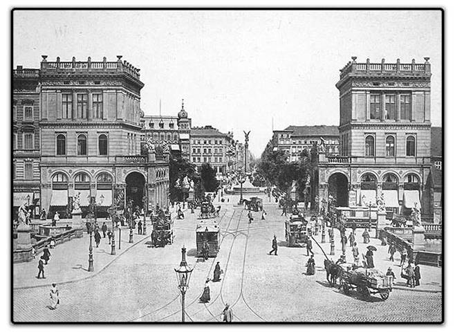 Belle-Alliance-Platz from the Hochbahn, 1878