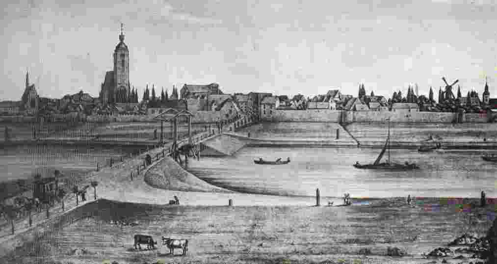 Schwanentor Bridge, 1845