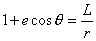 General Conic Formula in Polar Form
