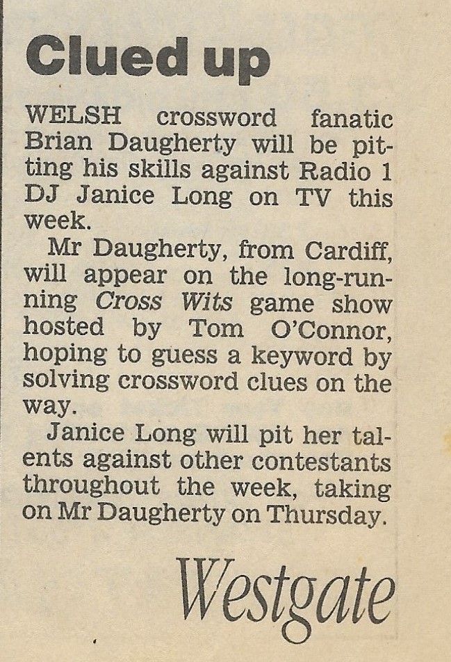 UWIST on University Challenge in 1984